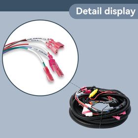 SHUNCHENXIANG easy fit wiring harness enables straightforward installation