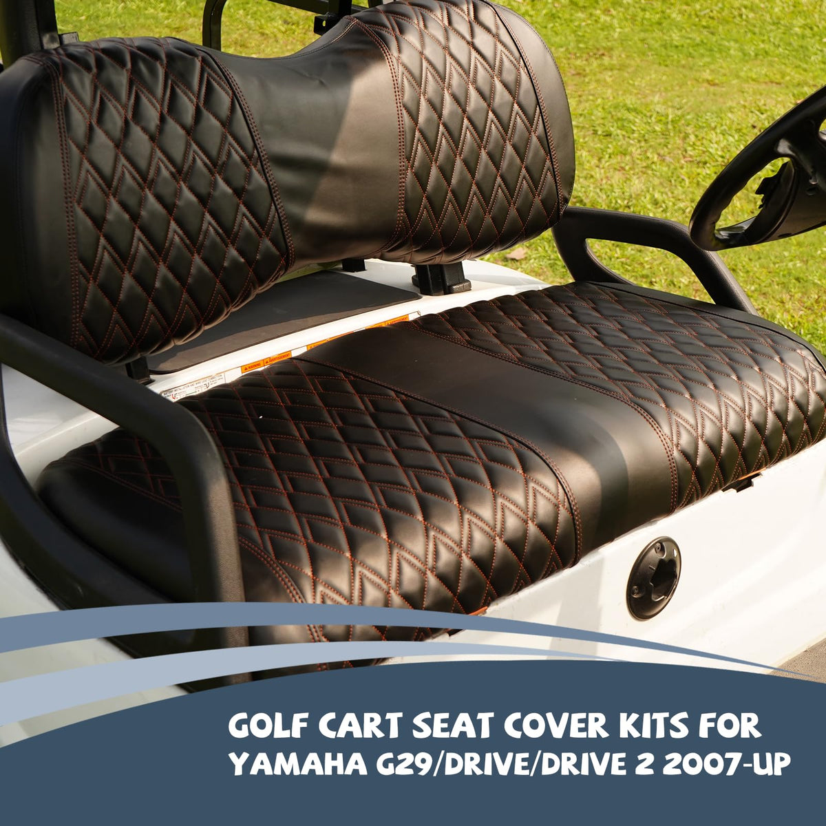 SHUNCHENXIANG easy-install no stapler design on golf cart seats.