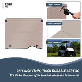 SHUNCHENXIANG EZGO RXV windshield installation hardware included