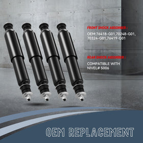 SHUNCHENXIANG EZGO TXT rear shock assembly reduces bumpiness on rough paths