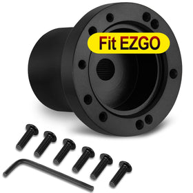SHUNCHENXIANG EZGO TXT/RXV adapter demonstrates compatibility for a secure steering upgrade.