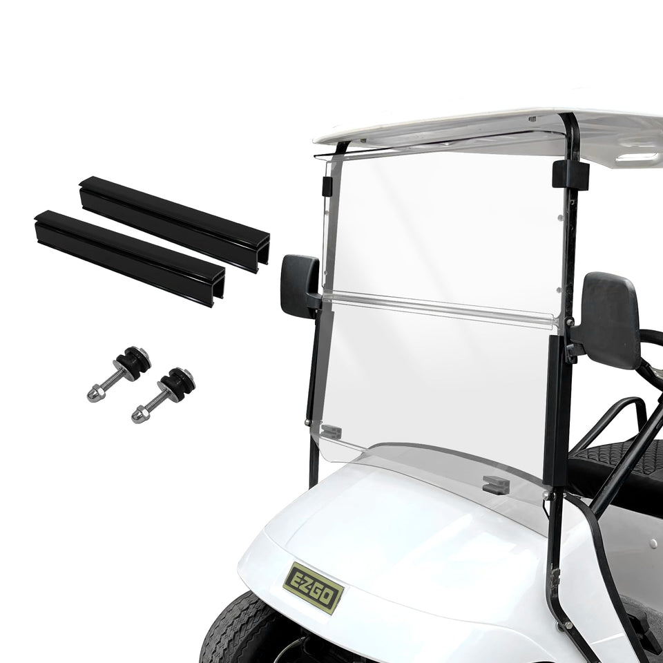 SHUNCHENXIANG EZGO TXT windshield 5mm thick clear acrylic for crisp visibility