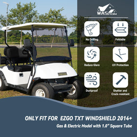 Shunchenxiang EZGO TXT windshield anti-yellowing for lasting clarity.