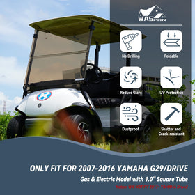 SHUNCHENXIANG foldable golf cart windshield with easy installation