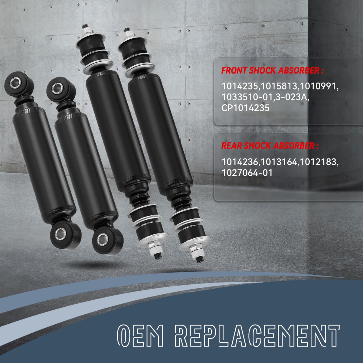 SHUNCHENXIANG front shock for Precedent 2004-up with smooth rebound.