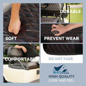 SHUNCHENXIANG golf cart seat covers kit provides full front and rear protection.