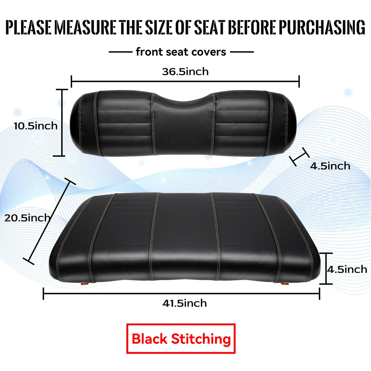 SHUNCHENXIANG seat cover backrest view, moisture protection for on-the-go rides