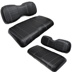 SHUNCHENXIANG golf seat cover front Yamaha G29 with black stripe protects and elevates style.