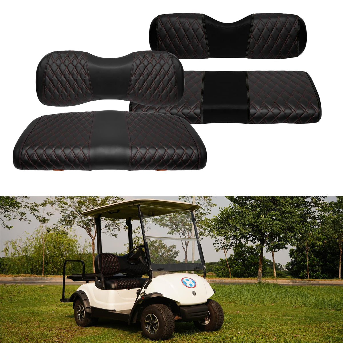 SHUNCHENXIANG reinforced foam padding adds comfort on long rides.
