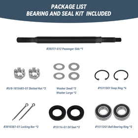 SHUNCHENXIANG slotted nut provides a secure axle assembly.