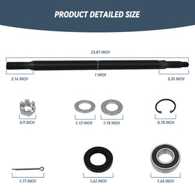 SHUNCHENXIANG snap rings ensure secure installation.