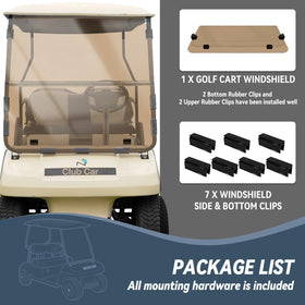 SHUNCHENXIANG UV-protected windshield preserves cabin comfort on bright courses.