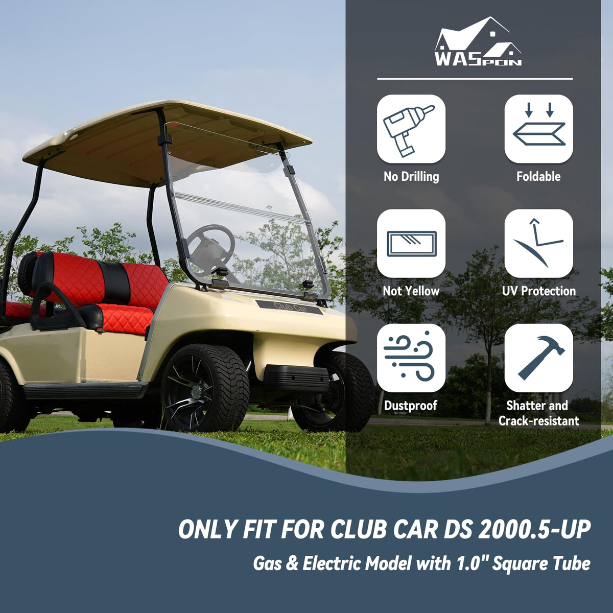 SHUNCHENXIANG windshield easy installation facilitates quick setup.
