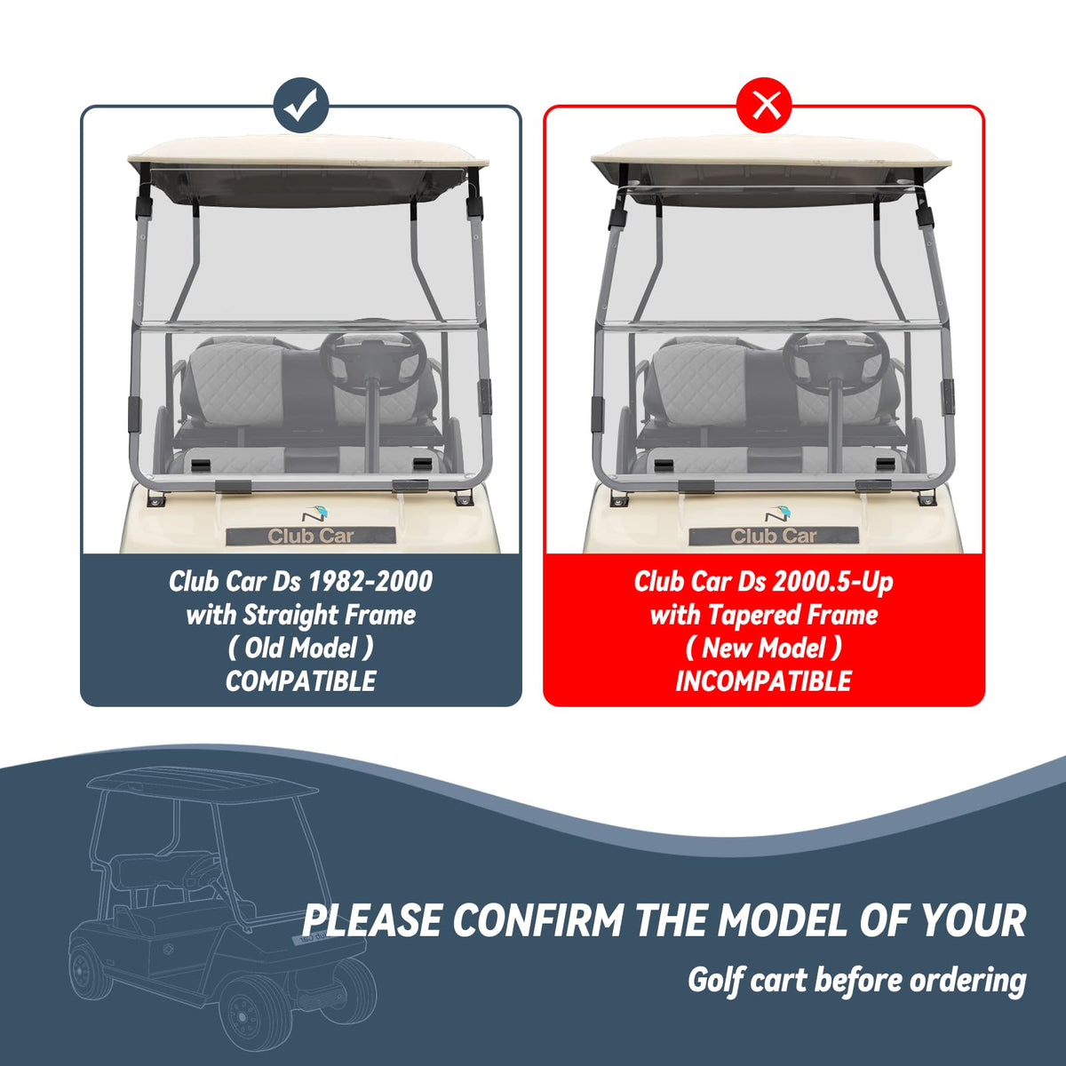 SHUNCHENXIANG windshield foldable close-up shows easy storage.