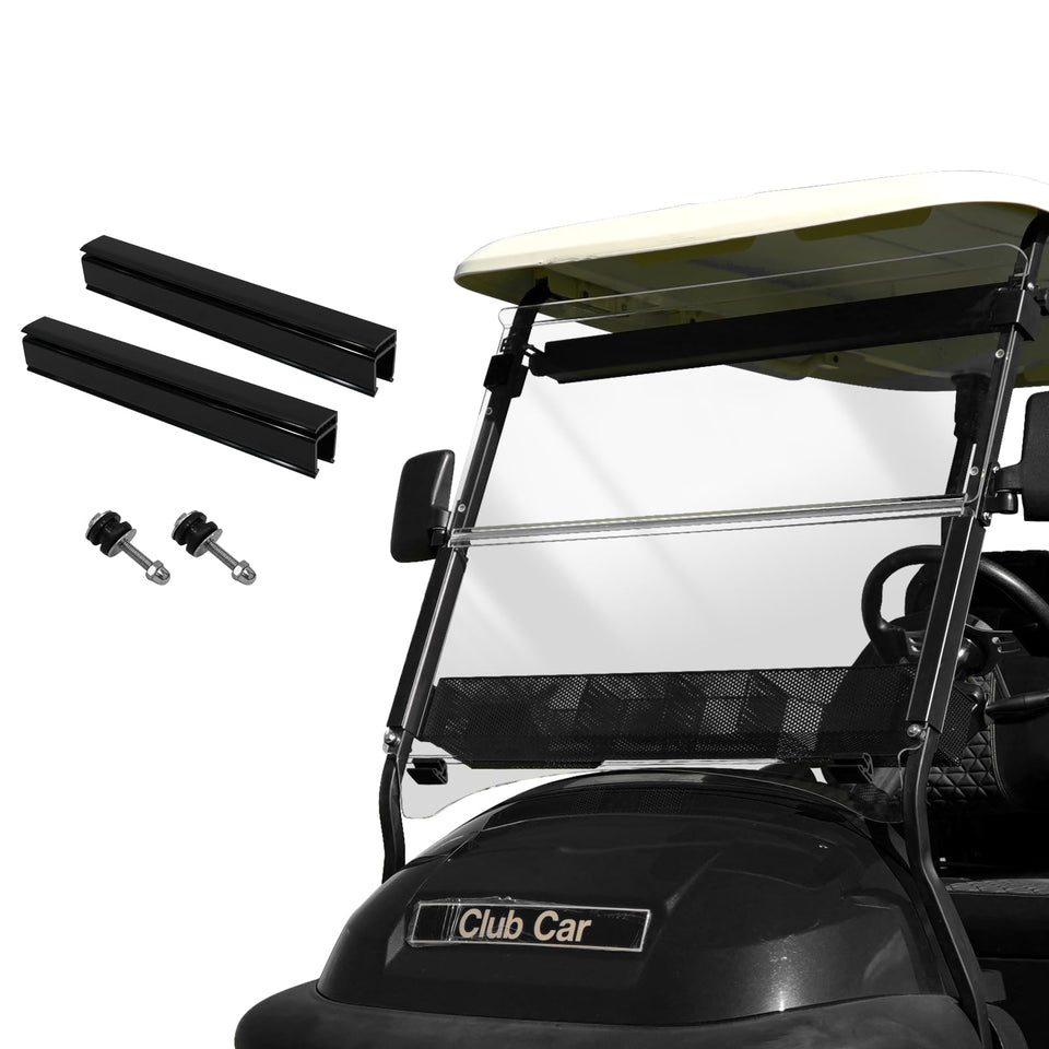 SHUNCHENXIANG windshield for Club Car Precedent 2004-UP with foldable 5mm acrylic for clear visibility