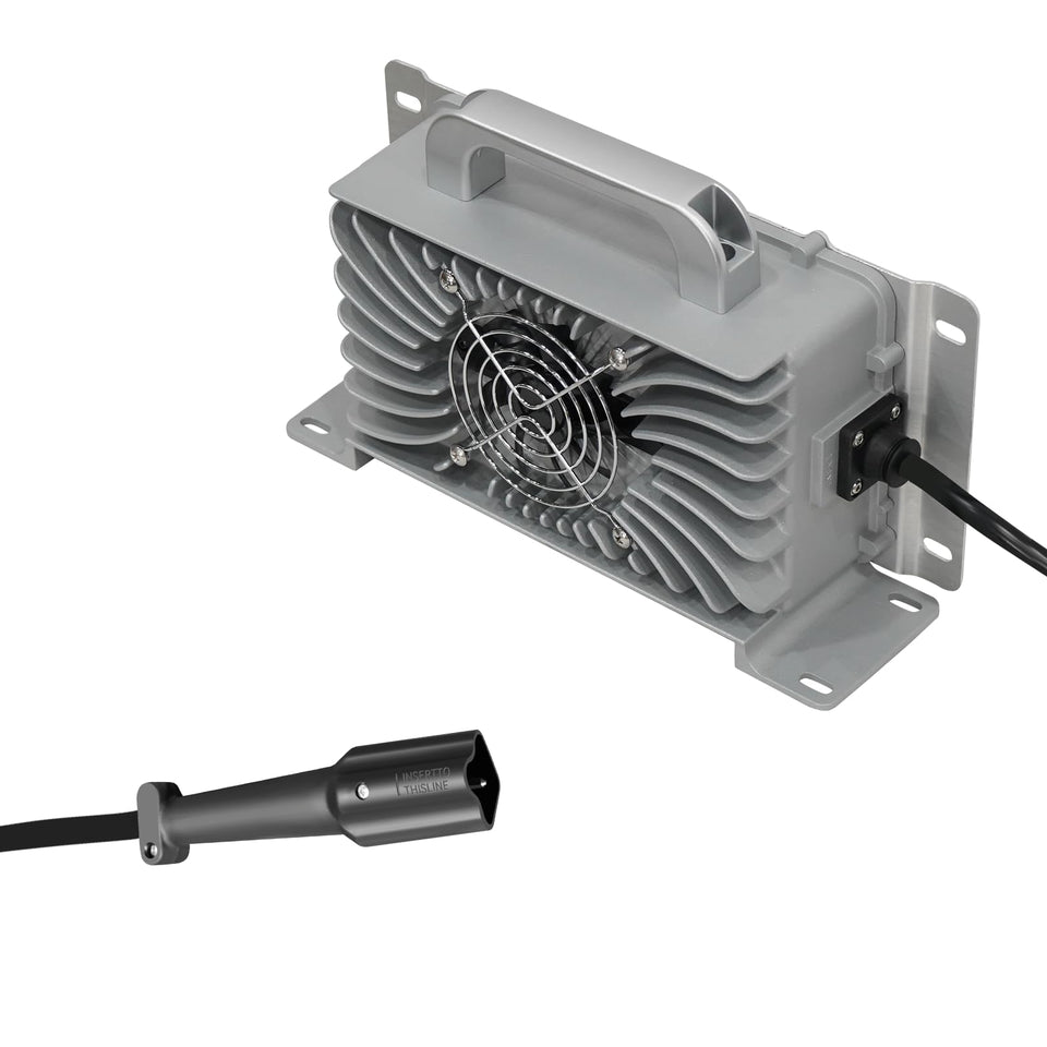 SHUNCHENXIANG Yamaha G29 Drive charger powering a full 6–10 hour charge