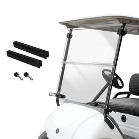 SHUNCHENXIANG Yamaha G29 windshield — front view with crystal-clear visibility and wind protection