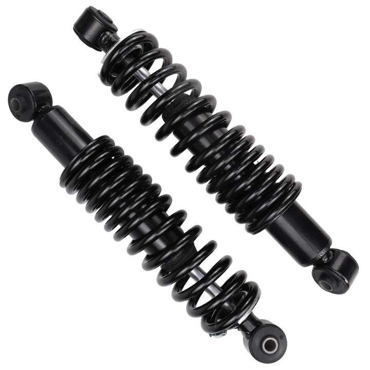 SHUNTALL rear shock absorber with heavy-duty spring for Yamaha golf carts improves ride smoothness.