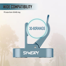 SHWEAPY holder fits 30-60 ring gauges for versatile golf use