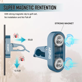 SHWEAPY CNC-machined aluminum alloy clip for durable performance