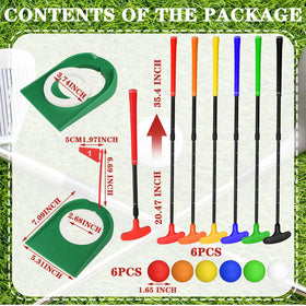 Silipull six colored practice balls for high visibility and consistent contact