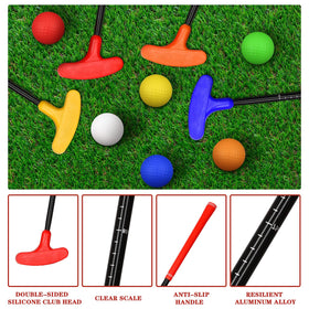 Silipull nine numbered holes for fun indoor outdoor putting drills