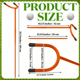 Detachable stainless steel stand by Silipull preserves club integrity while traveling.