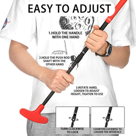 Silipull detachable holes for easy transport and quick setup