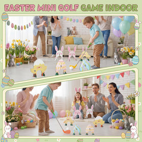 Silipull Easter mini golf ball durable for repeated use.
