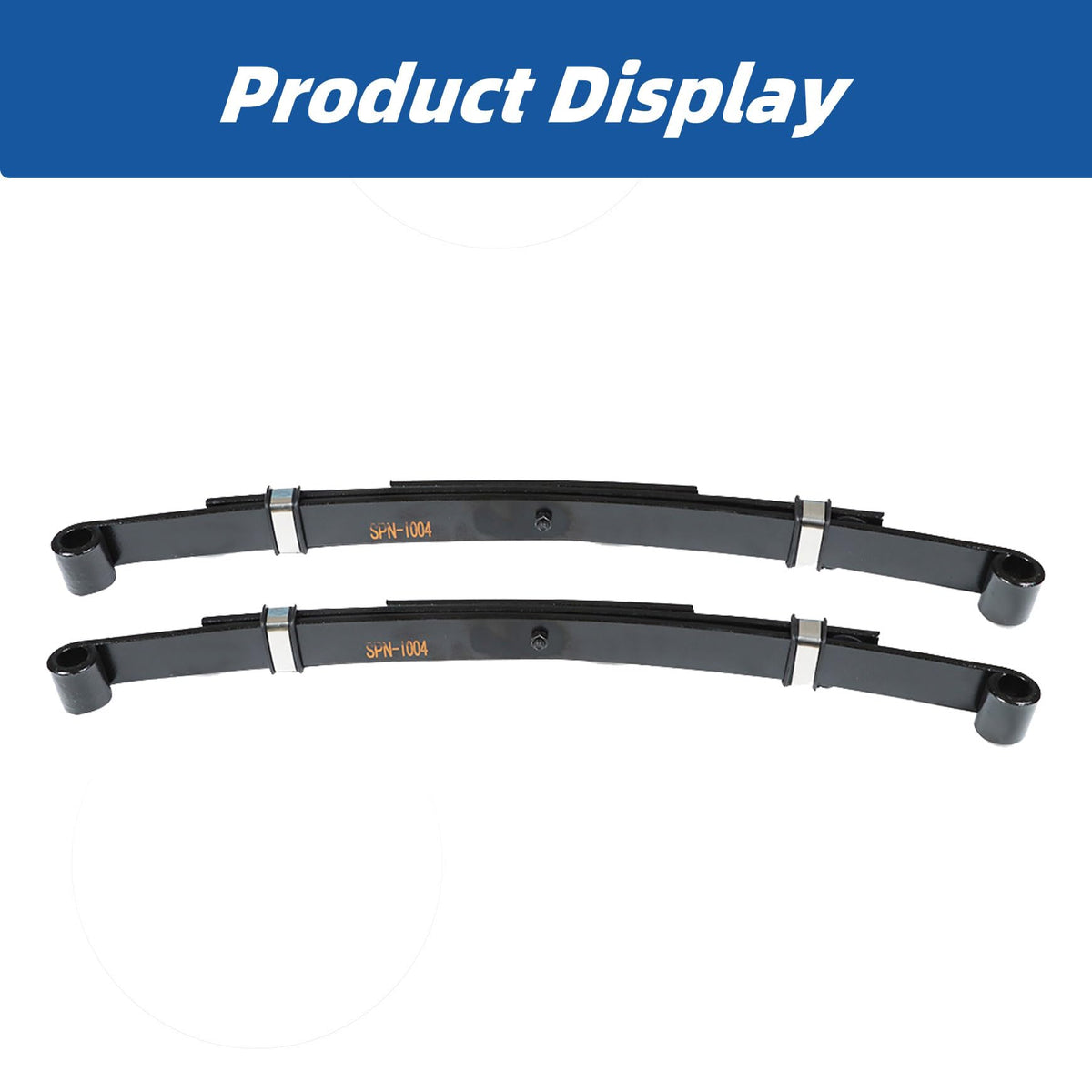 Silscvtt rear leaf springs EZGO TXT 2005-2013 package improves handling