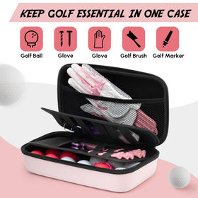 SilTriangle case features two side dividers and elastic bands for organization.