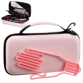 SilTriangle golf glove-holder case with organized pockets for tees and markers.