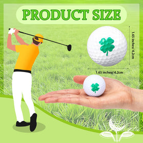 Simgoing four-leaf clover golf ball adds playful style to your game.