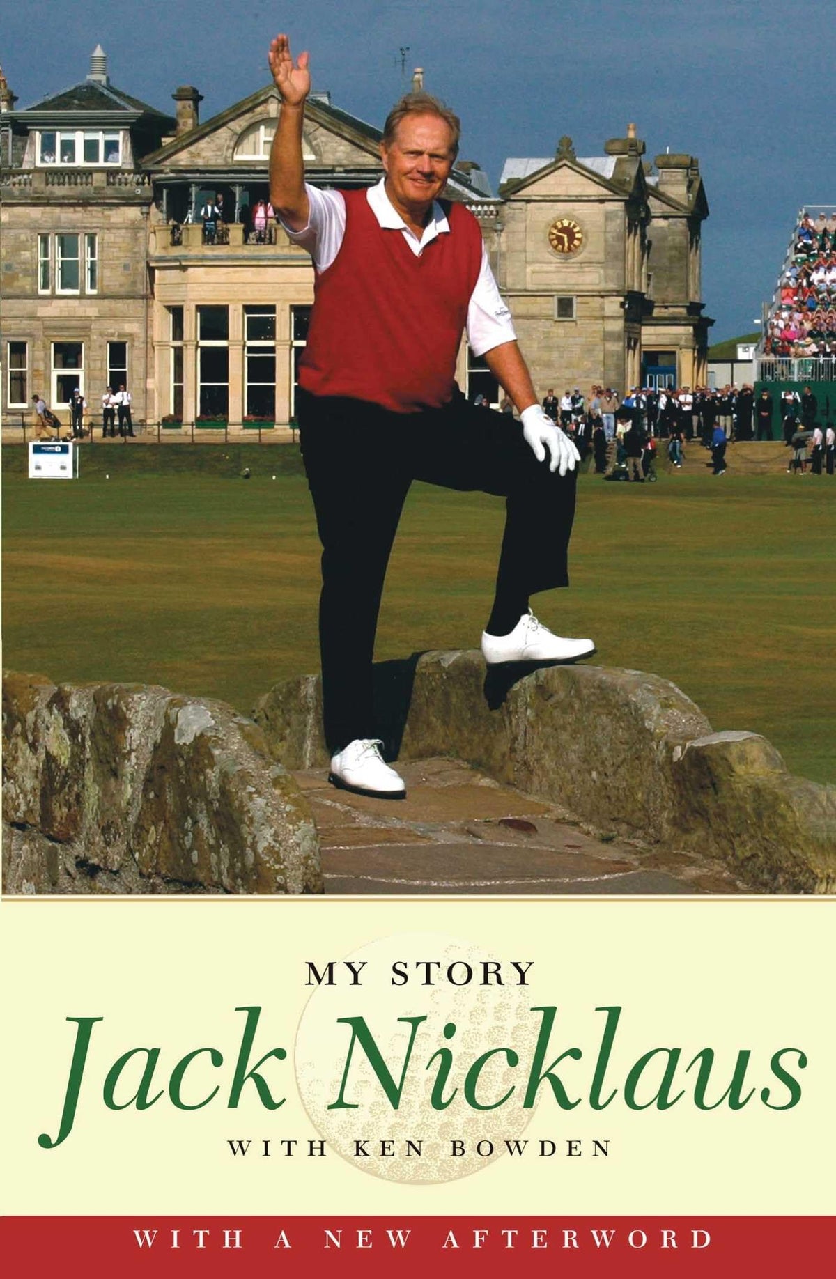 Simon & Schuster Jack Nicklaus My Story cover image, appealing to golf fans and collectors