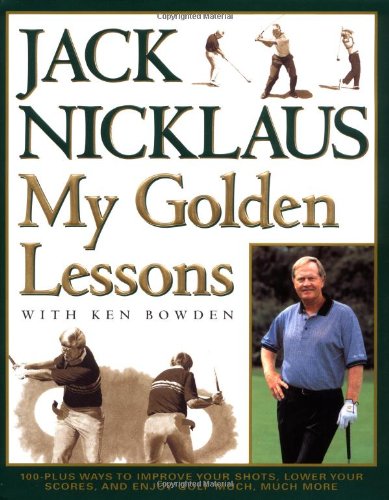 Simon and Schuster My Golden Lessons cover inspires better golf shots and smarter on-course decisions.