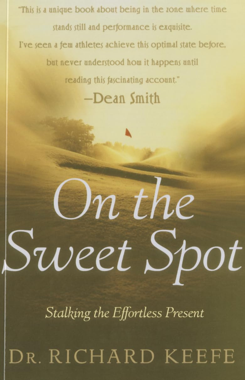 Simon and Schuster On the Sweet Spot cover showing the title and effortless focus