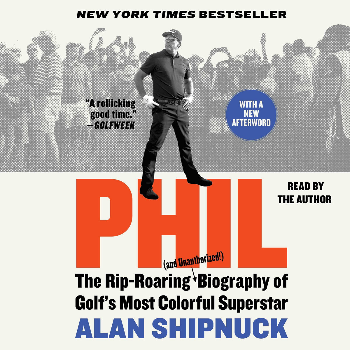 Simon & Schuster Phil Mickelson biography cover—an insightful look for golf fans and readers
