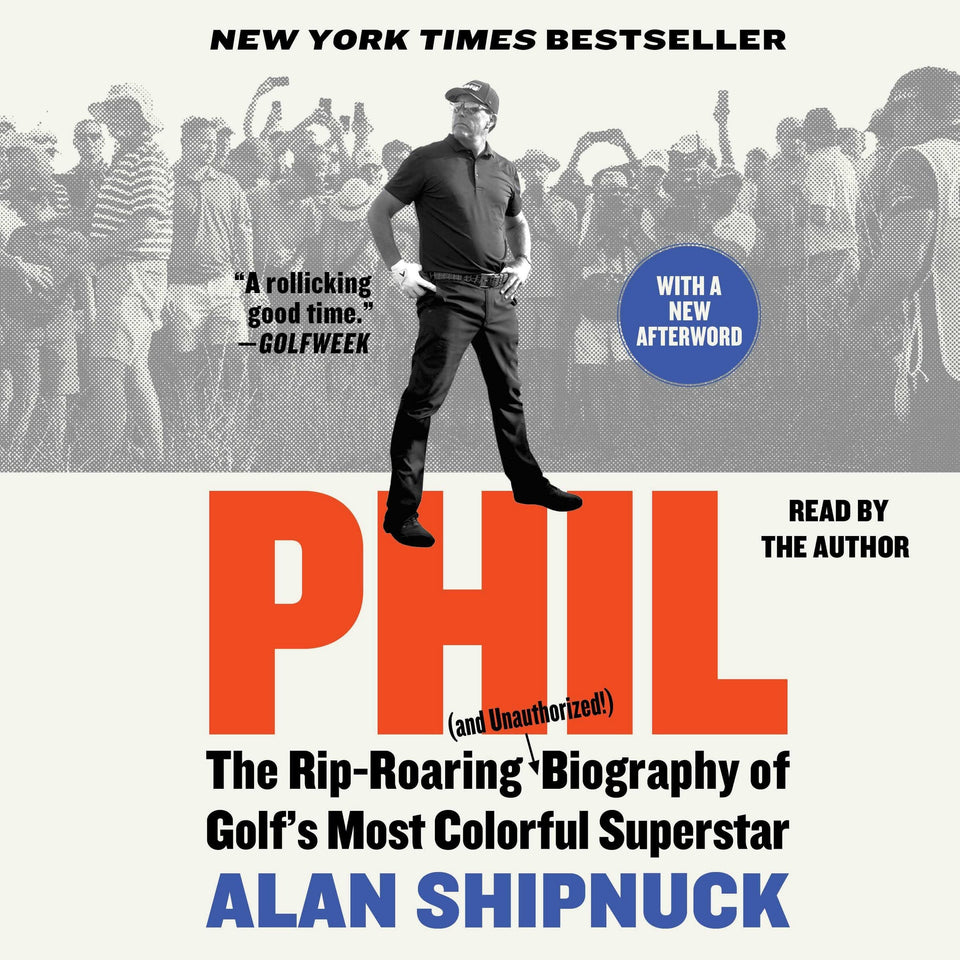 Simon & Schuster Phil Mickelson biography cover—an insightful look for golf fans and readers