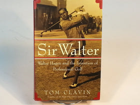 Simon and Schuster Sir Walter Hagen biography cover invites readers to explore golf history.