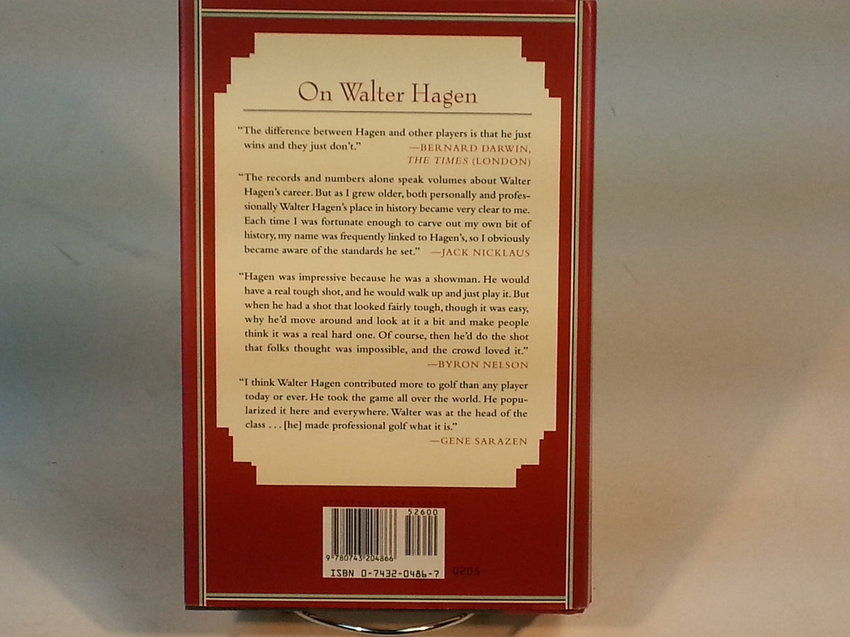 Simon and Schuster Sir Walter Hagen author photo highlights engaging storytelling for sports fans.