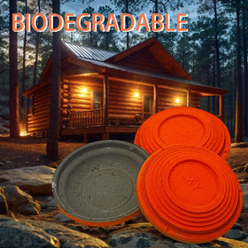 SIMPLEFINE eco-friendly biodegradable clay pigeons offer quick, mess-free practice with minimal environmental impact.