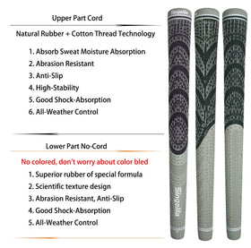 Singelila color-variation grip on club for personalized style and visibility