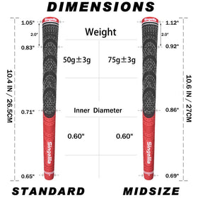 Singelila M-RD pack of 13 offers consistent feel across all clubs