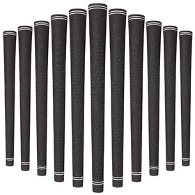 Singelila M-GY golf grip closeup shows textured anti slip surface for secure hold