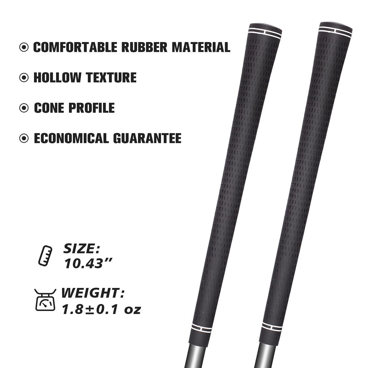 Durable construction of Singelila M-GY golf grip withstands wear
