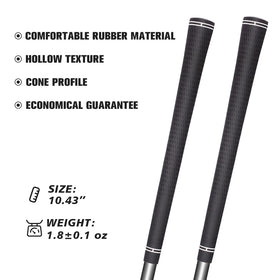 Durable construction of Singelila M-GY golf grip withstands wear