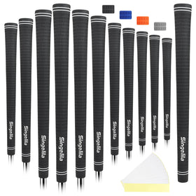 Singelila Premium Rubber Golf Grips 13 Pack texture close-up boosts traction.
