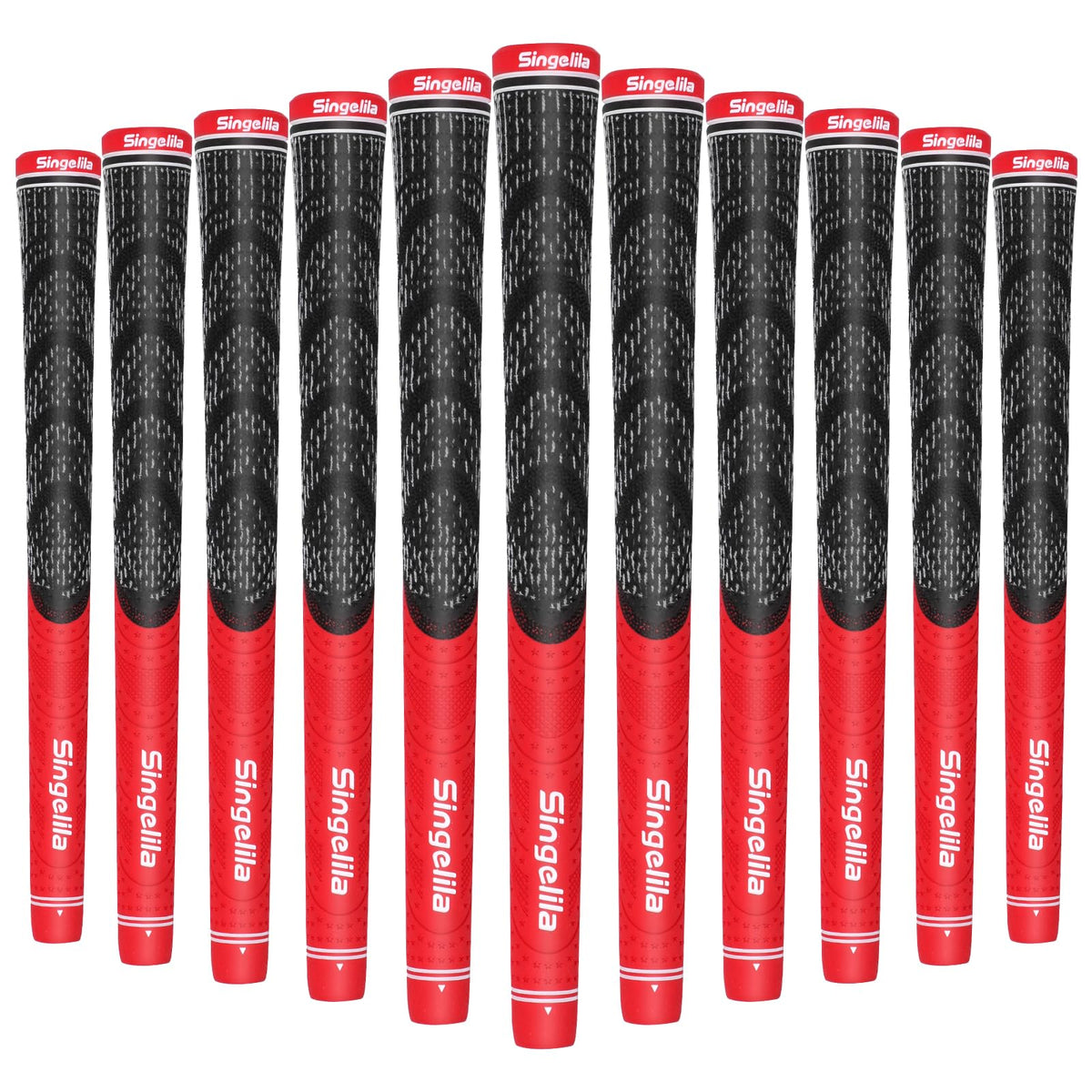 Singelila rubber hybrid cord golf grip anti-slip texture for reliable grip in rain