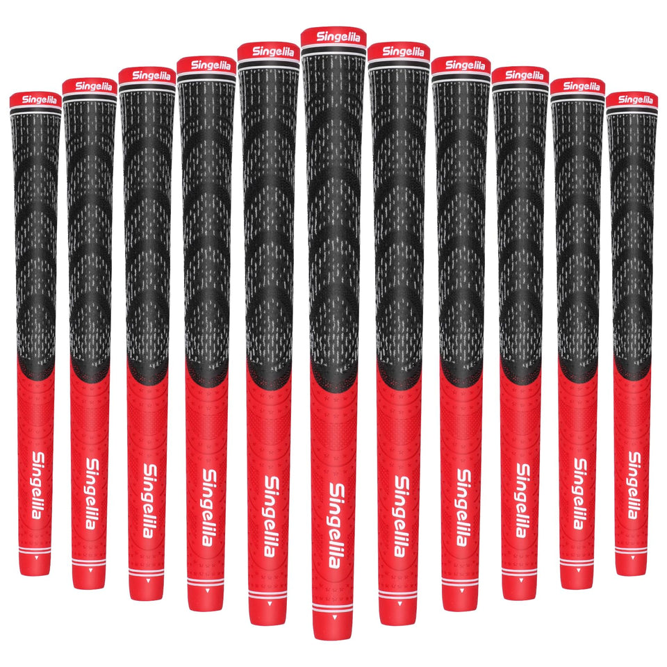 Singelila rubber hybrid cord golf grip anti-slip texture for reliable grip in rain