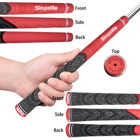 Singelila S-RD mid-size grip demonstrating comfortable, low-taper design